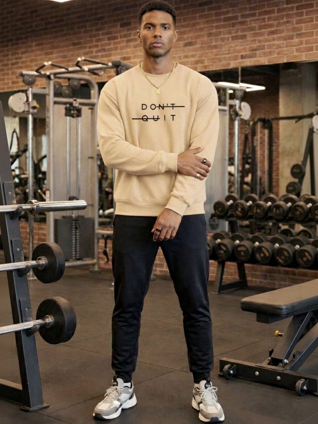 MIRAVUE Men Printed Sweatshirt