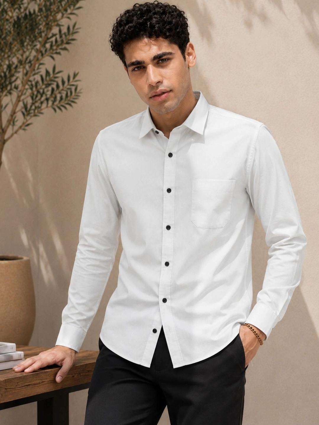 AGNIVAR COLLECTION Men Comfort Formal Shirt