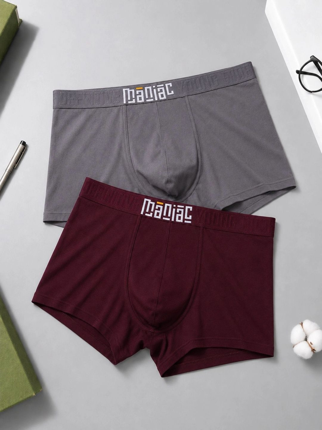 Maniac Pack of 2 Modal Solid Trunks