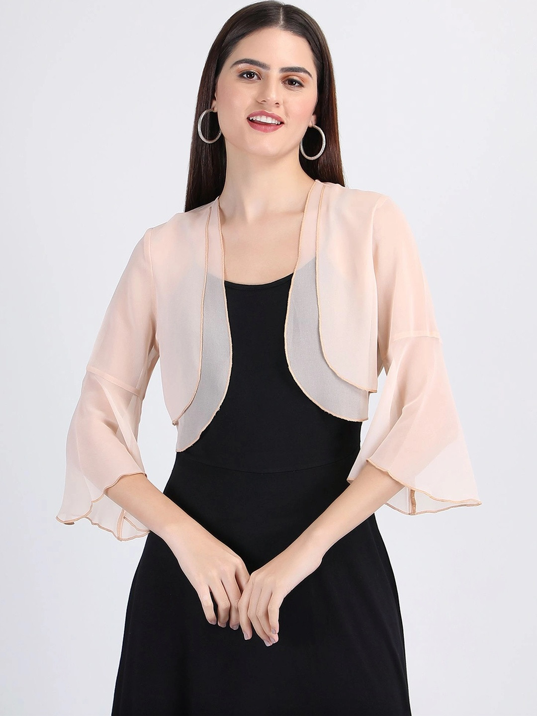 AOL Women Crop Shrug