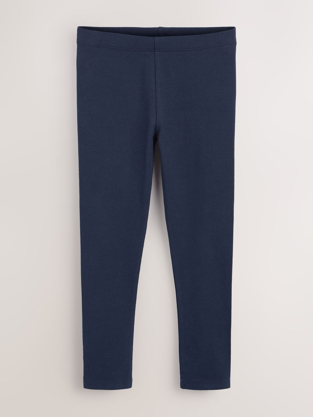 NEXT Girls Cotton Solid Ankle Length Leggings