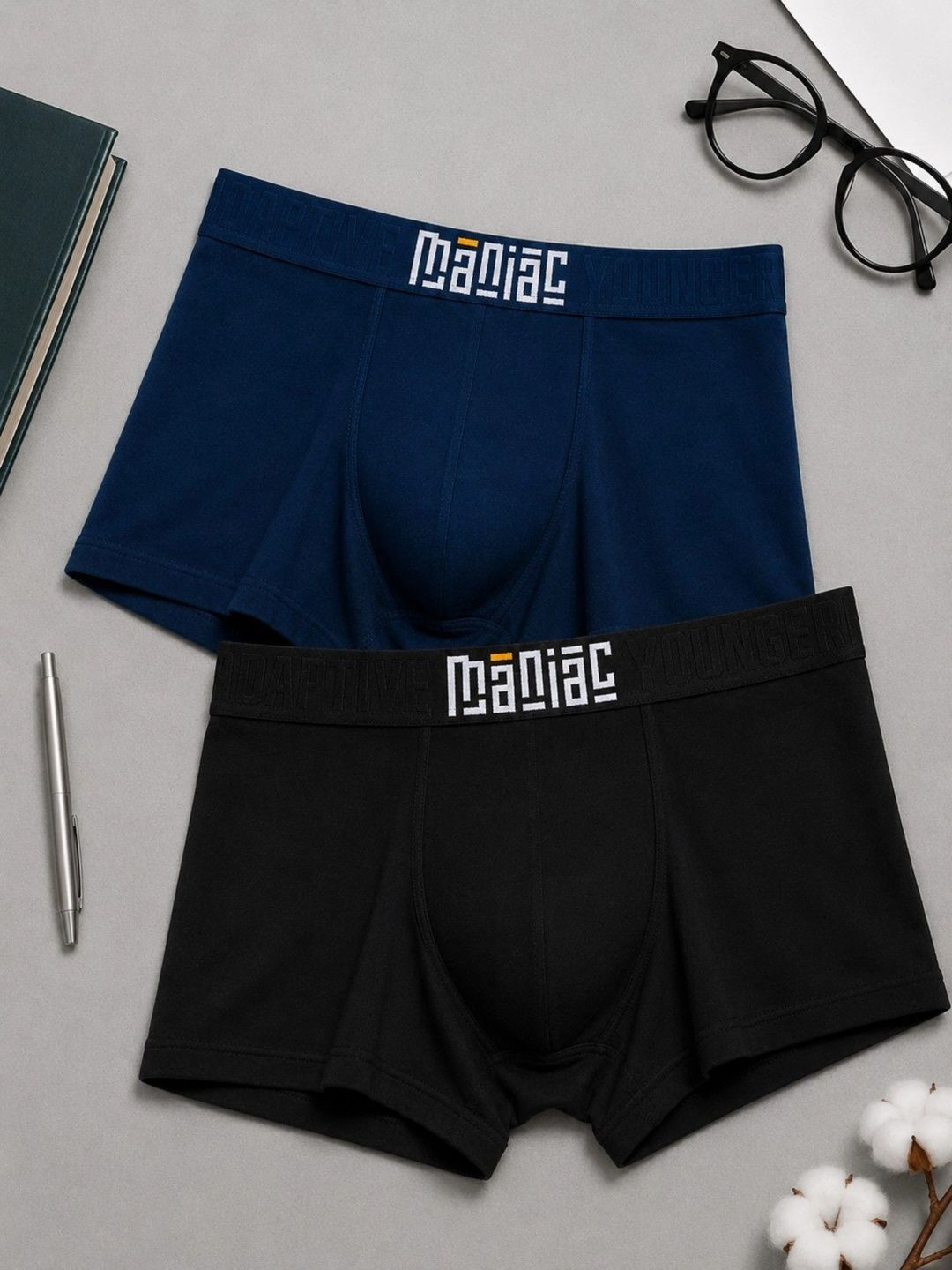 Maniac Pack of 2 Modal Solid Trunks