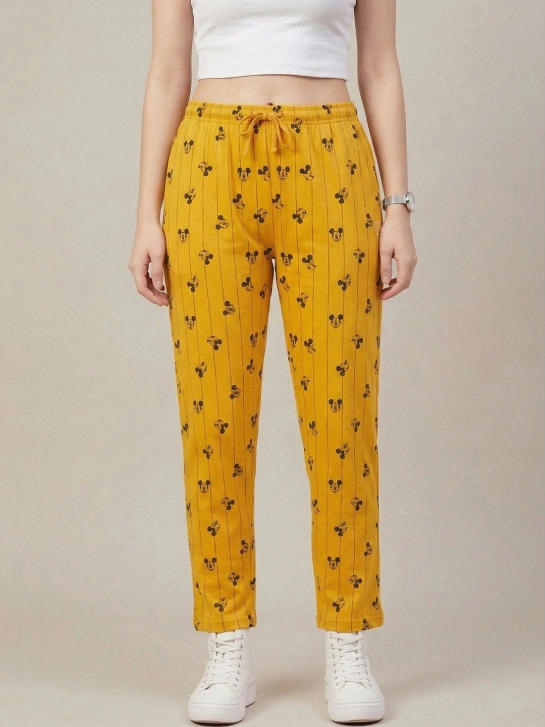 Moda Rapido Women Regular Fit Self Design Track Pants