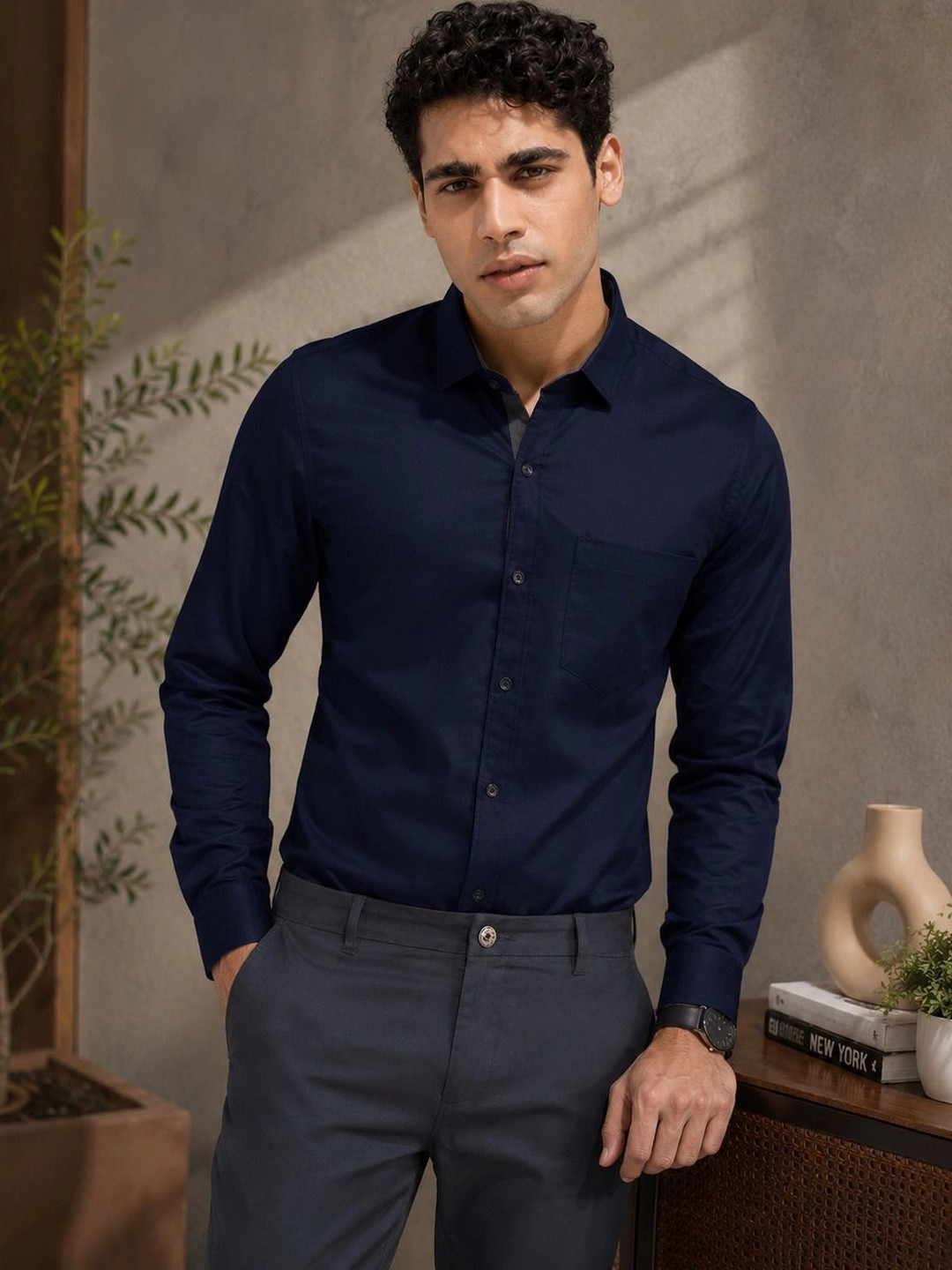 AGNIVAR COLLECTION Men Comfort Casual Shirt