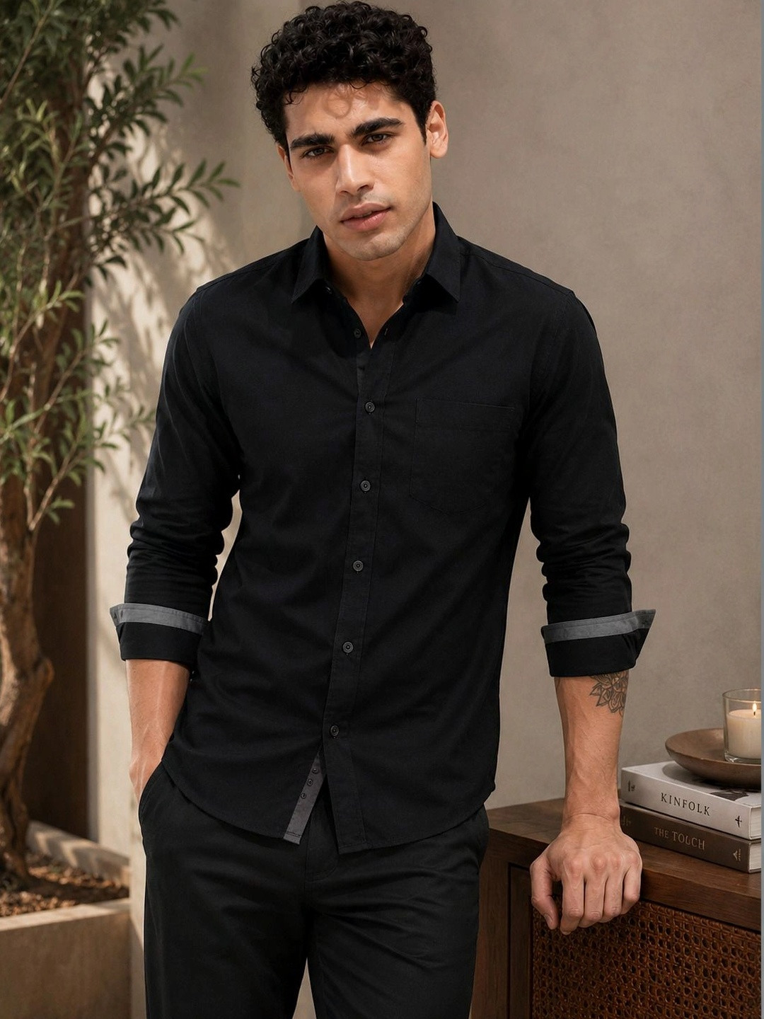 AGNIVAR COLLECTION Men Comfort Casual Shirt