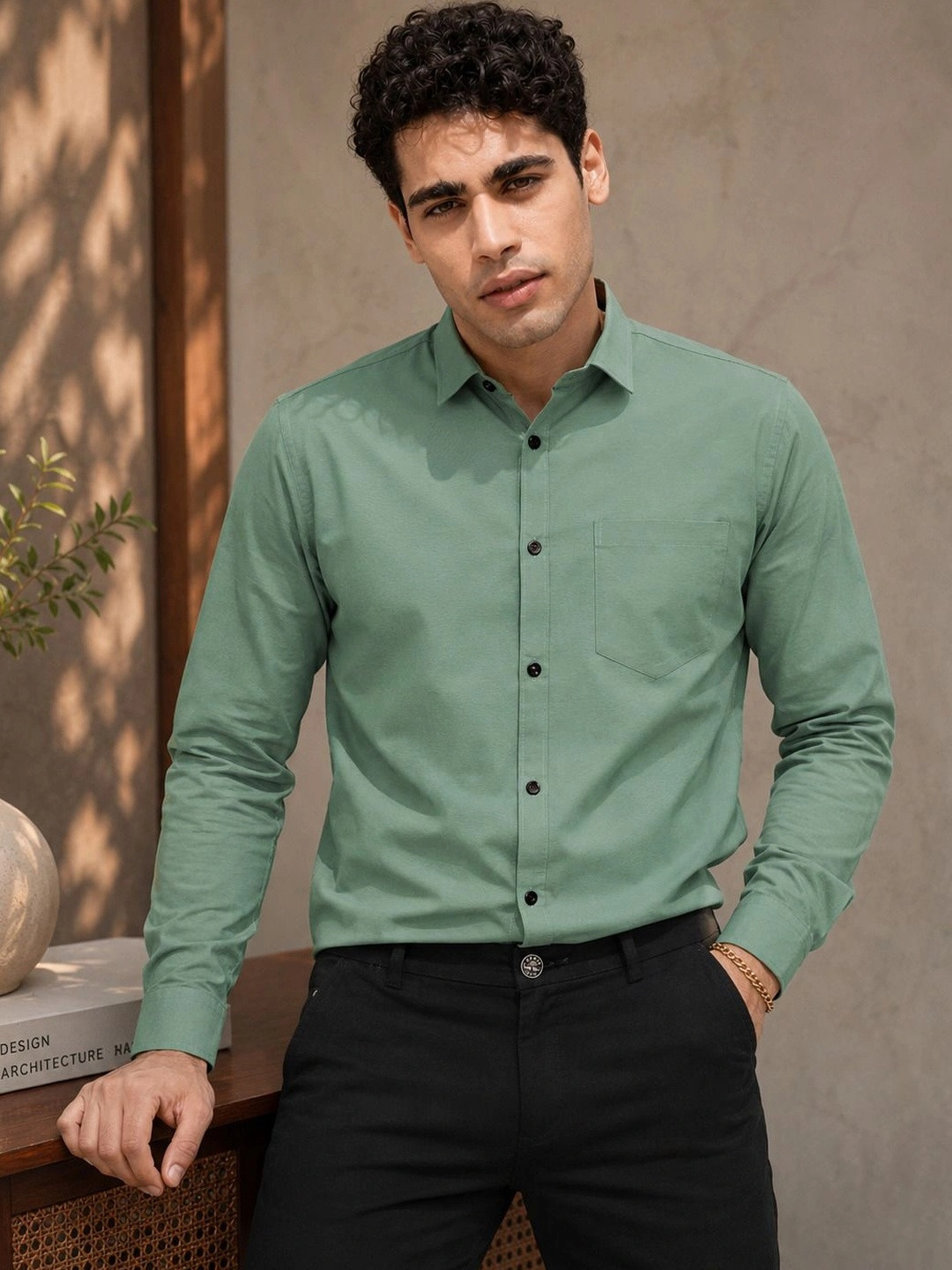 AGNIVAR COLLECTION Men Comfort Casual Shirt