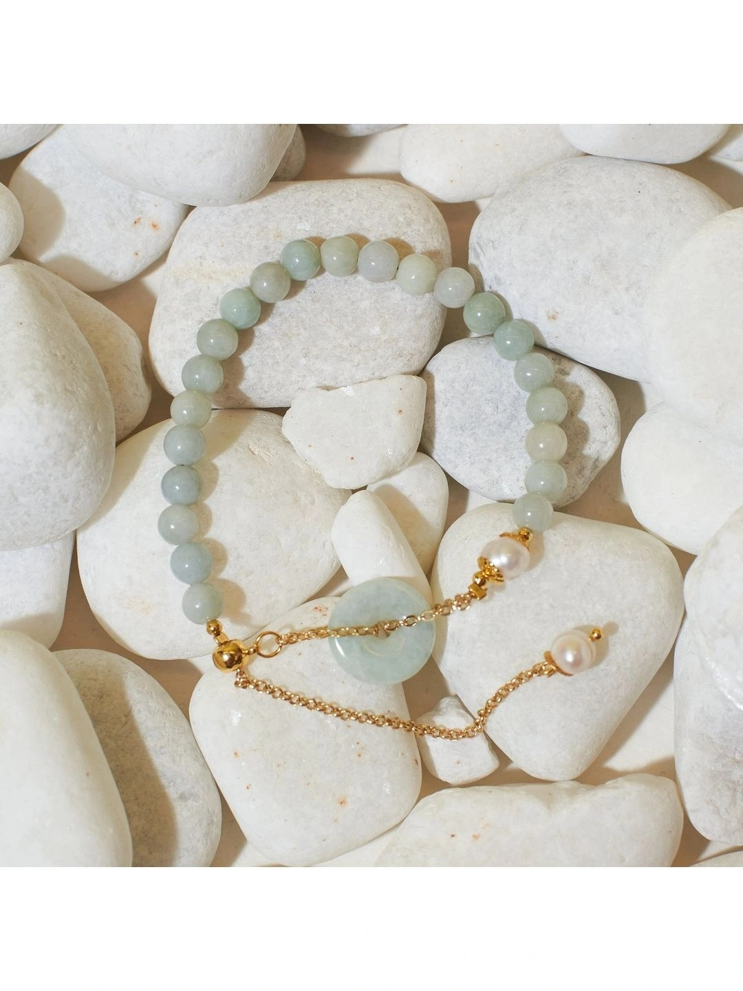 SALTY Beaded Hip Crystals Bracelet
