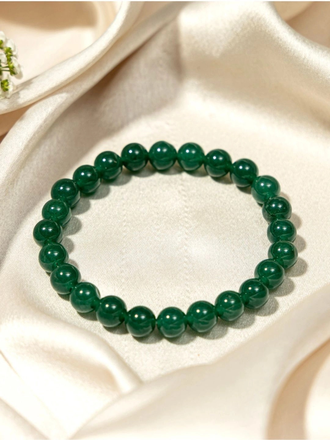 Tempus Gems Unisex Agate Gemstone Bracelet