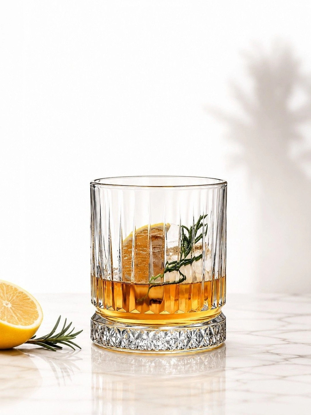 PrimeWorld Transparent 6 Easy to Clean Glass Water Glass