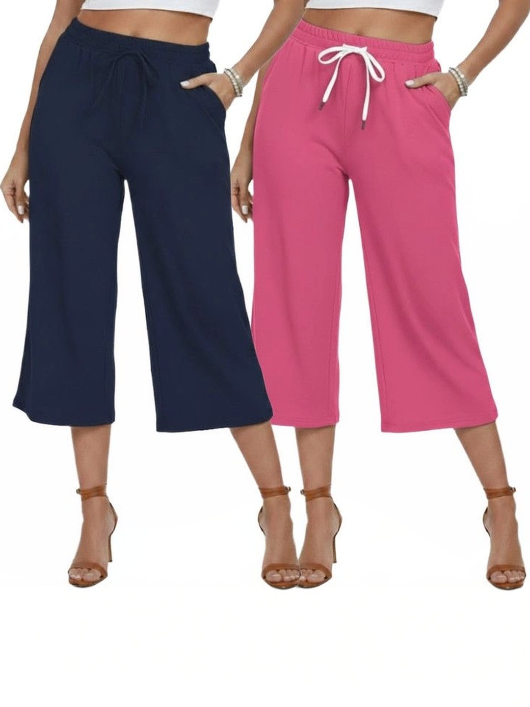 MYO Women Capri Pants with Pockets