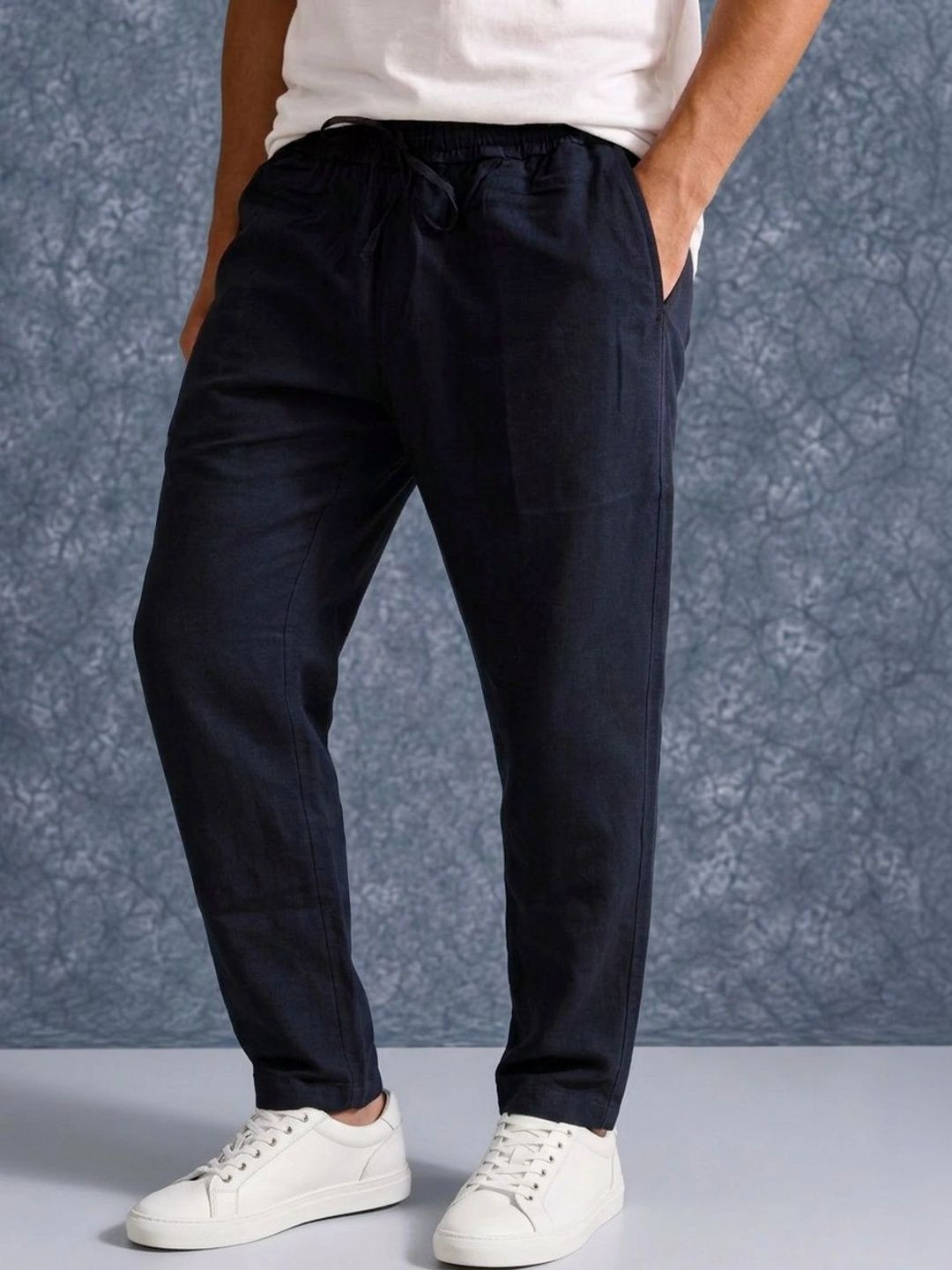 The Roadster Lifestyle Co. Men Cotton Trousers