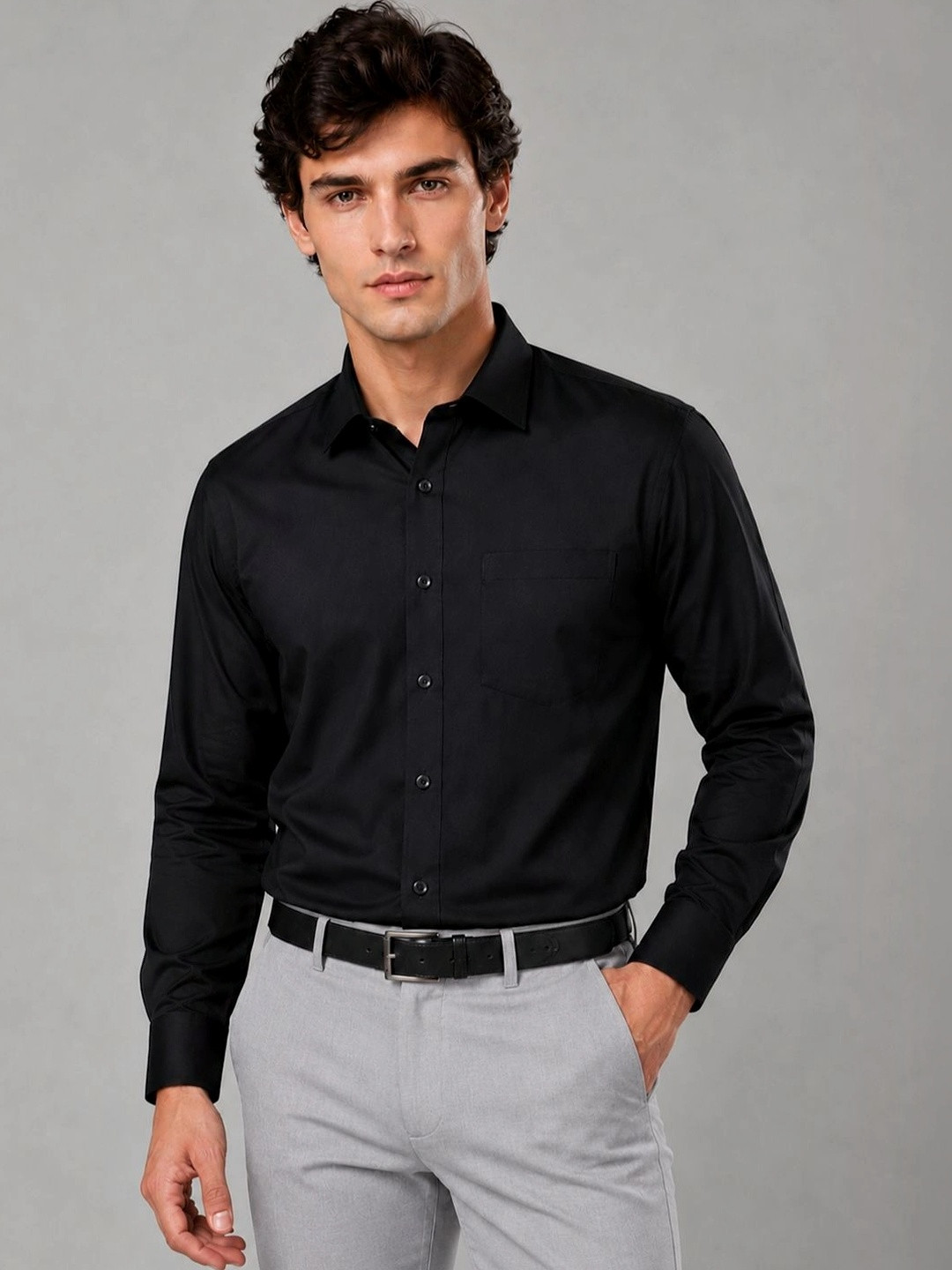 APPEL TOUCH Men Classic Formal Shirt
