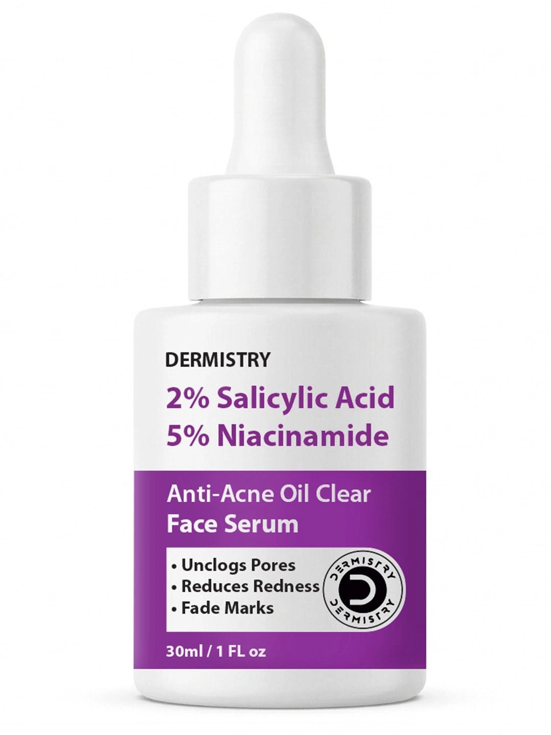 Vigini Dermistry Anti-Acne Face Serum with Niacinamide & Tea Tree - 30 ml
