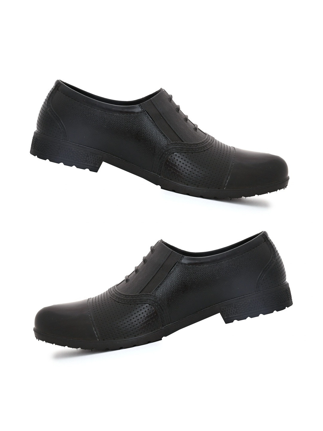 Ajanta SHOES Men Textured Formal Oxfords