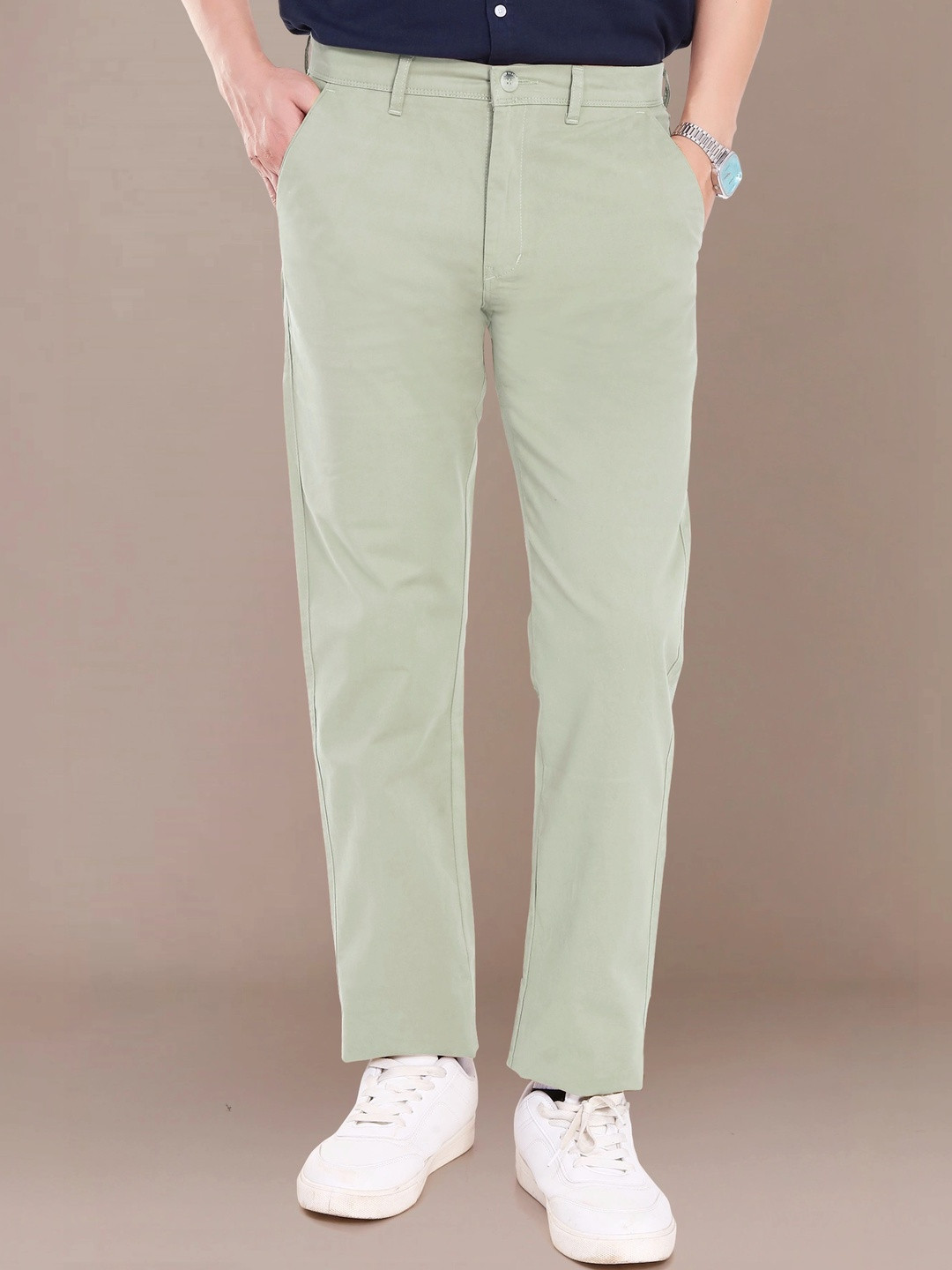 R.Code by The Roadster Life Co. Men Chinos Trousers