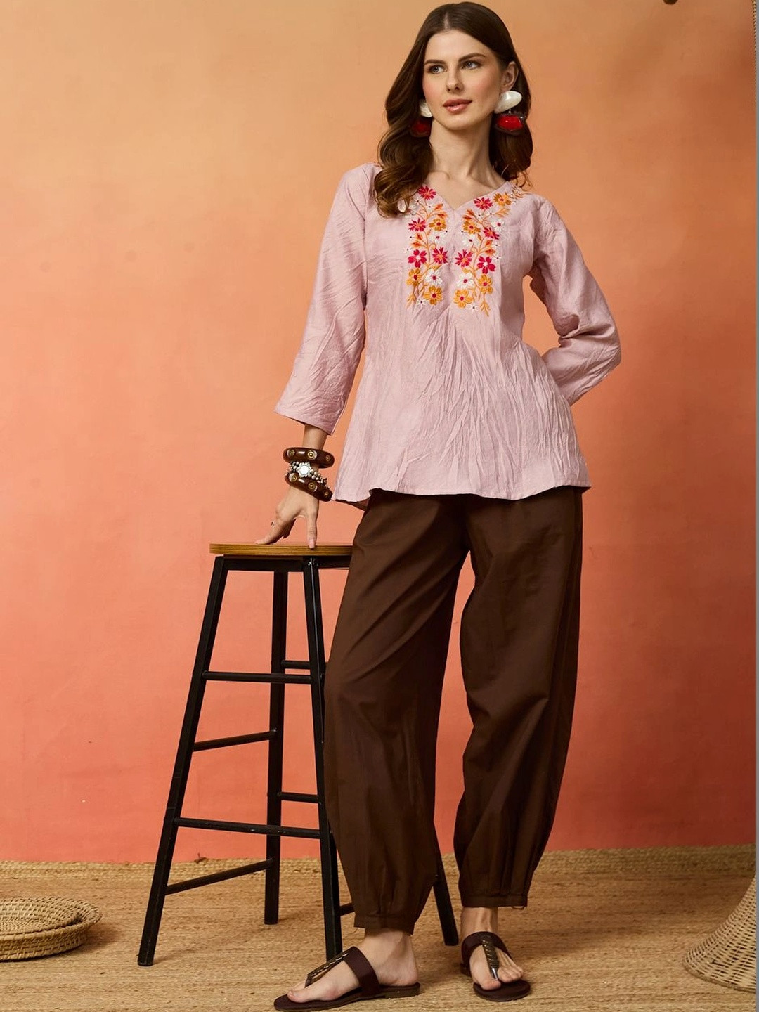 KROLIANT Embroidered Tunic