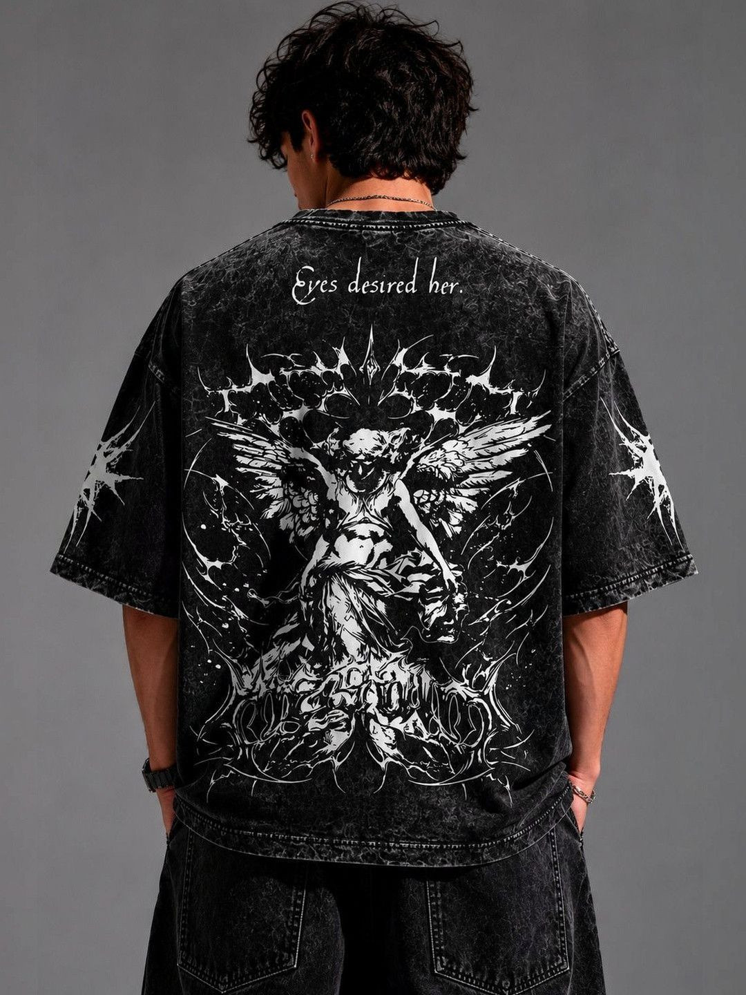 Hauntrex Unisex Desired Vintage Oversized Tee