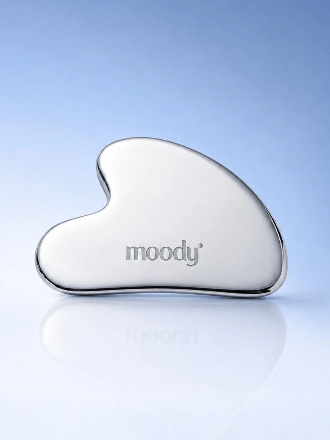 MOODY Cool Contour Stainless Steel Gua Sha