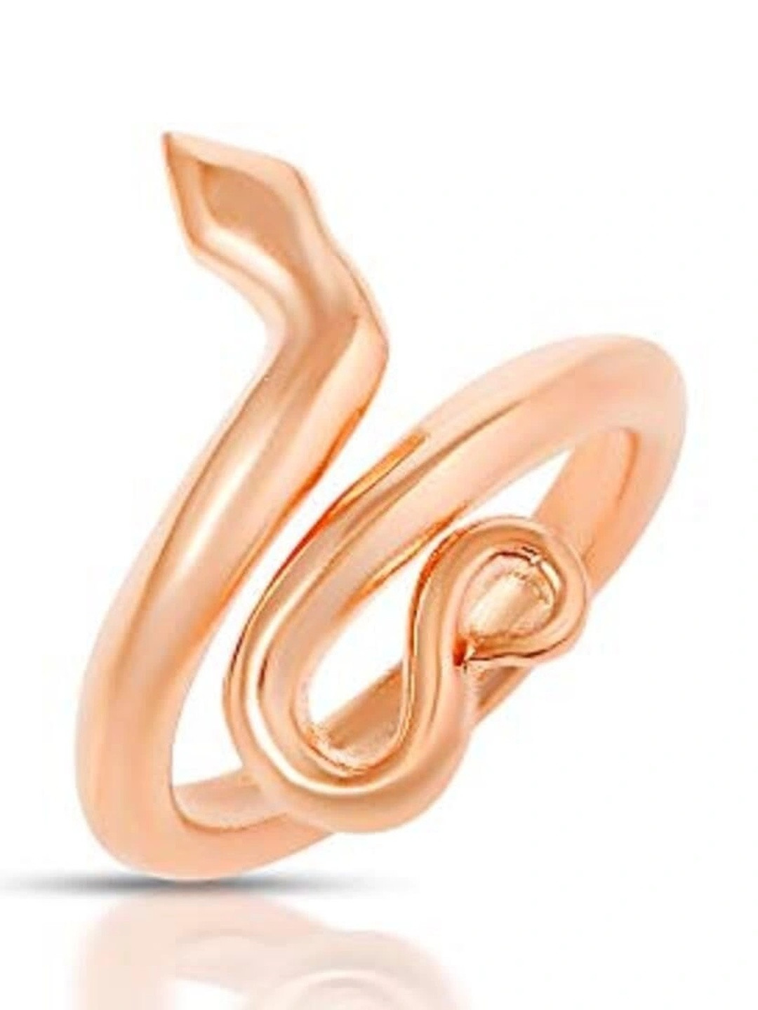 DZINETRENDZ Unisex Copper-Plated Finger Ring