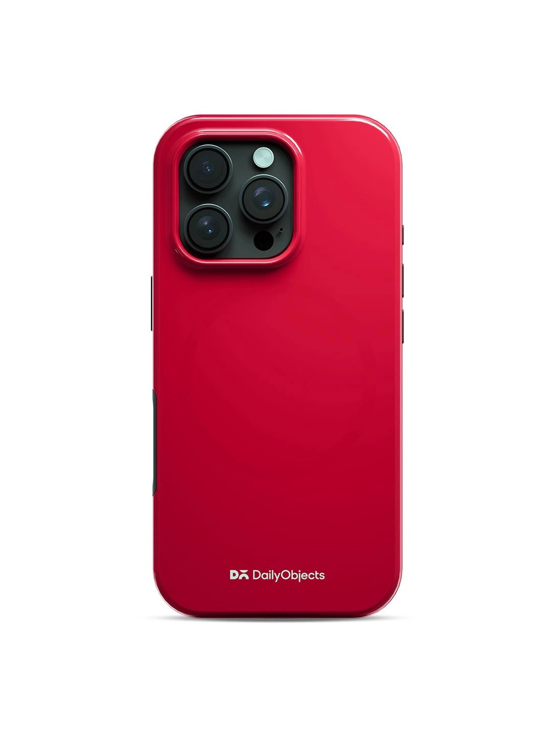 DailyObjects Red Enamel Bumper MagSafe iPhone 16 Pro Max Case