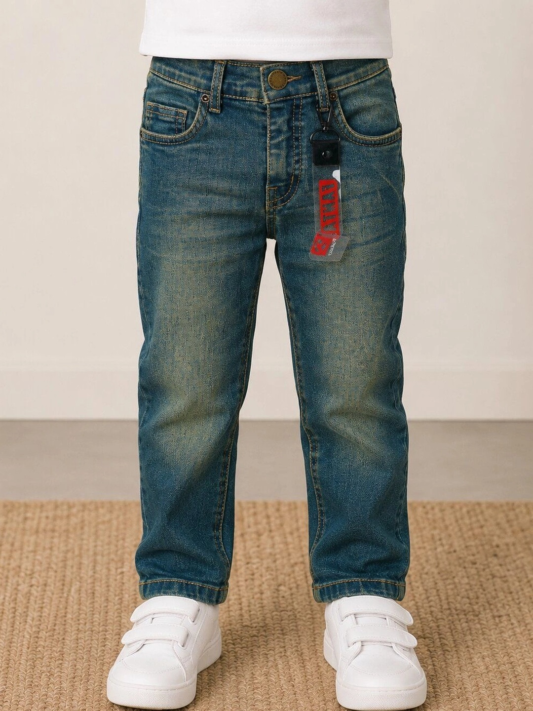 Sportking Boys Jean Regular Fit High-Rise Jeans