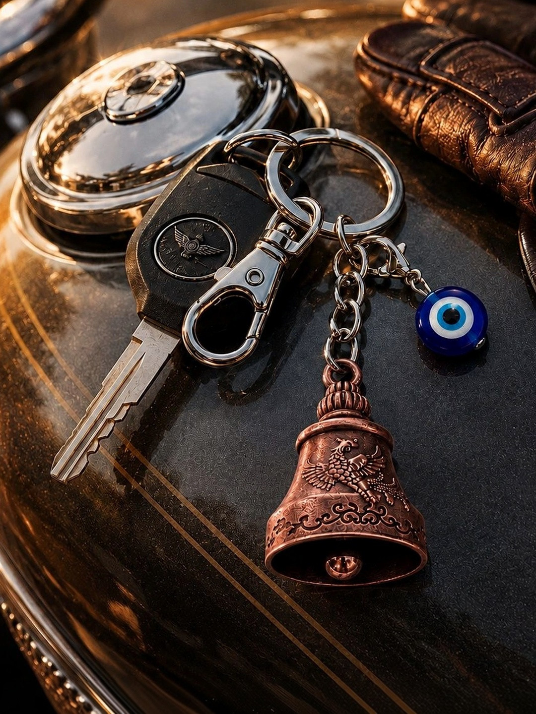 omuda Guardian Bell Bike Key chain