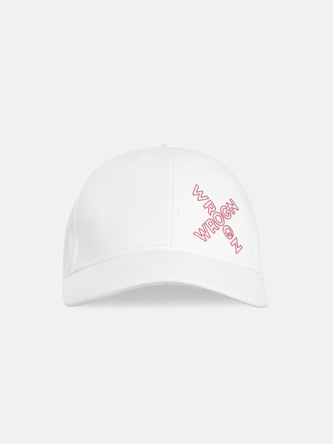 WROGN Men Printed Pure Cotton Snapback Cap