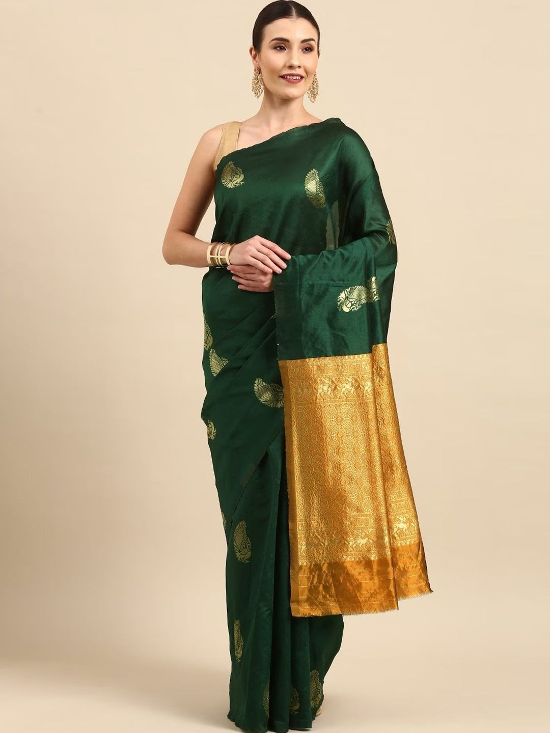 Shriyangan Zari Art Silk Kanjeevaram Saree
