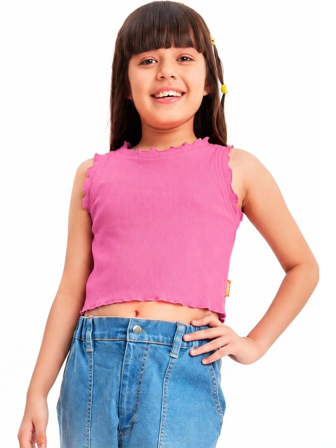 Olele Ruffles Crop Top