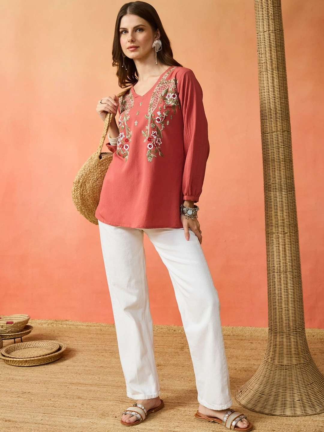 KROLIANT Embroidered Tunic