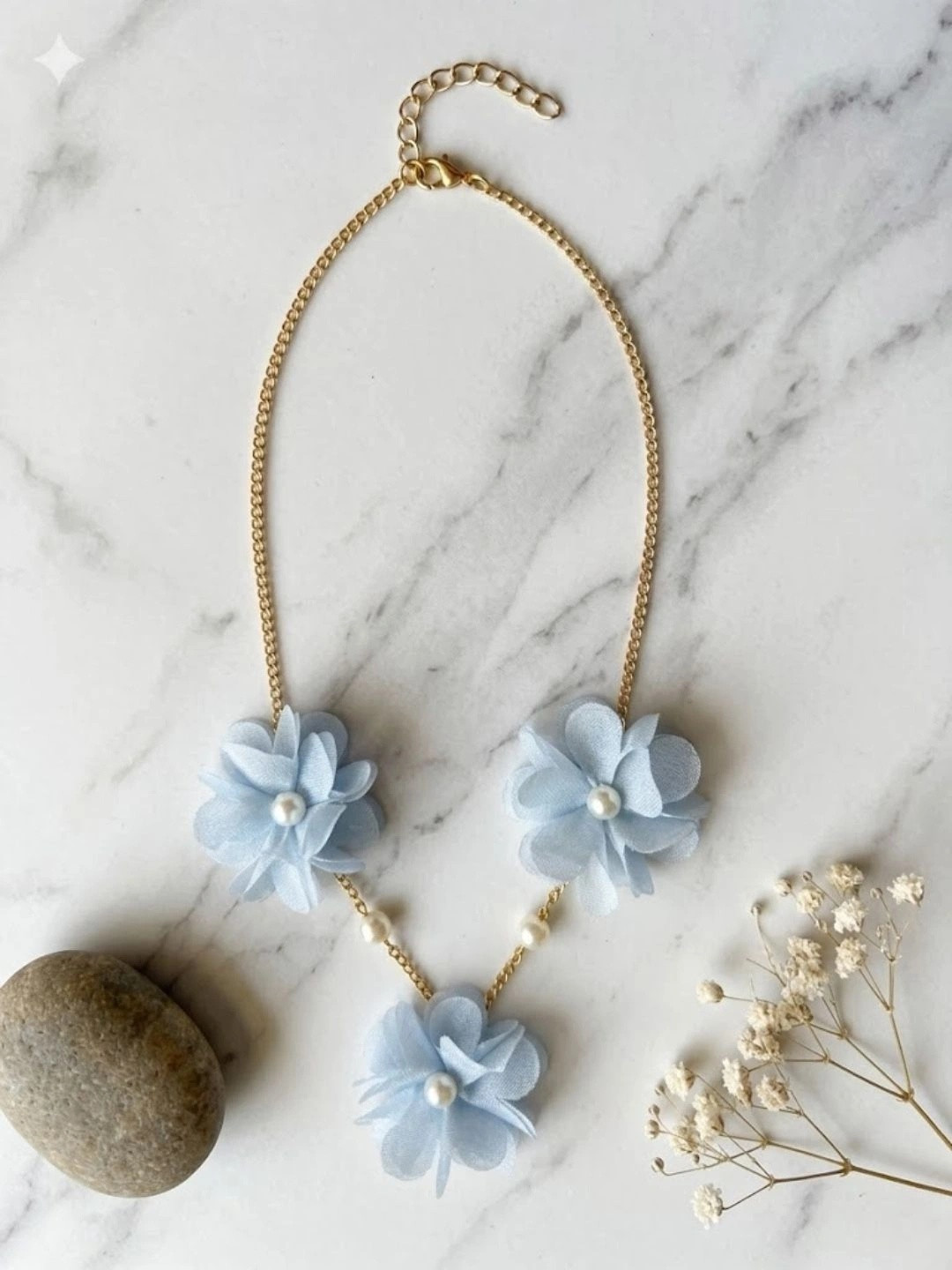 Daizy Flower Beaded Necklace