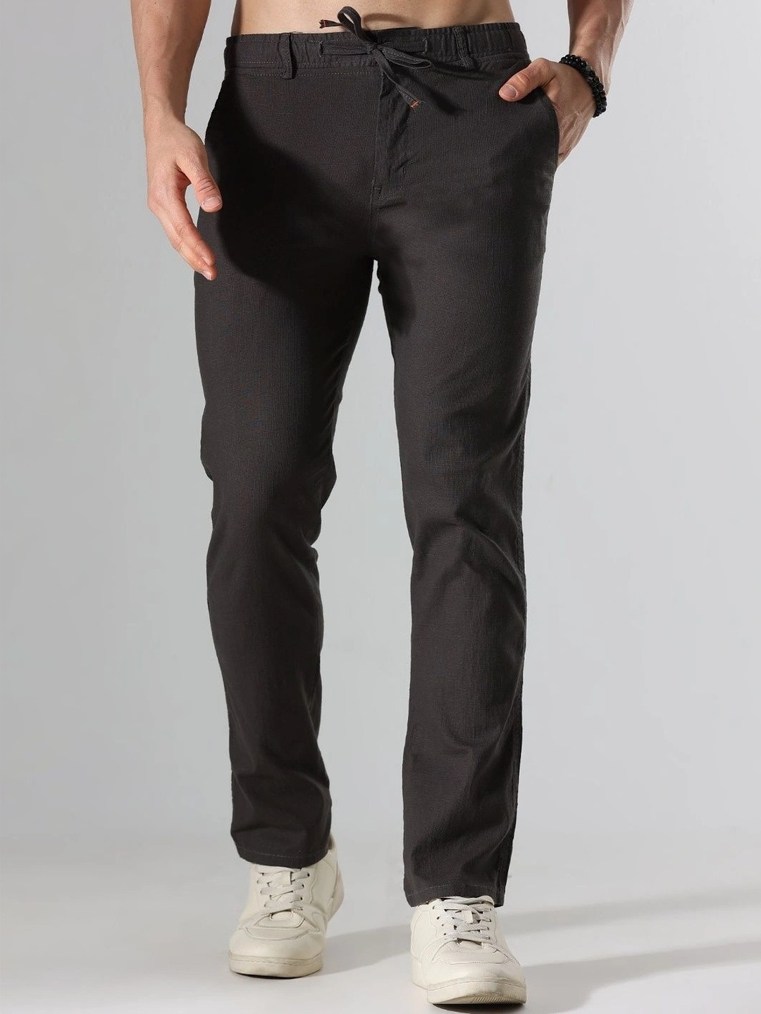 Bellaciao Clothing Co. Relaxed Fit Linen Casual Trousers