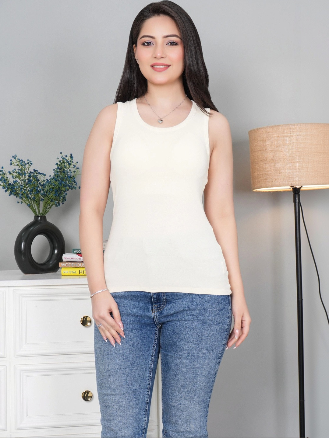 Mlada Cotton Tank Top
