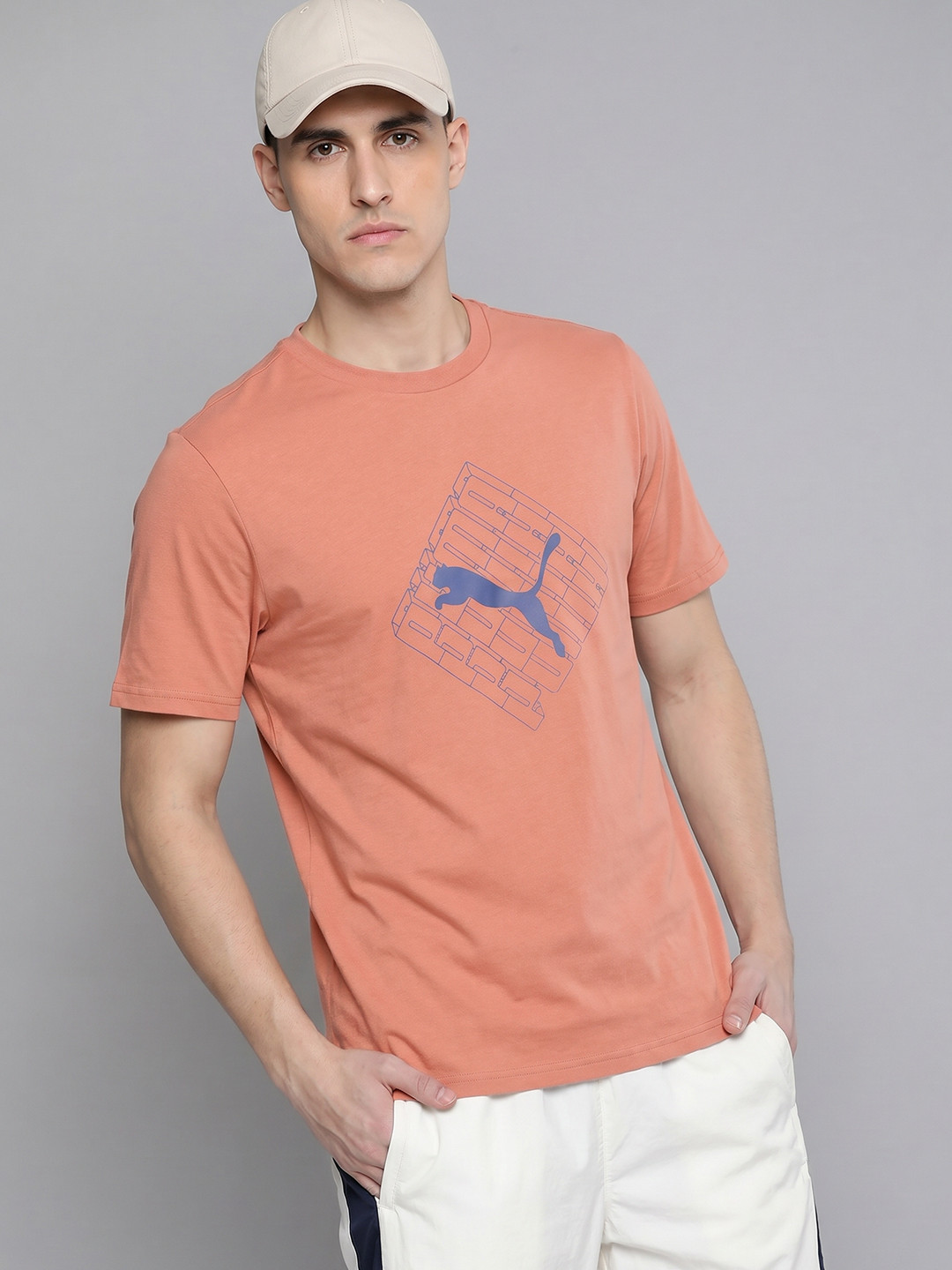 Puma Essentials Brand Logo Printed T-shirt