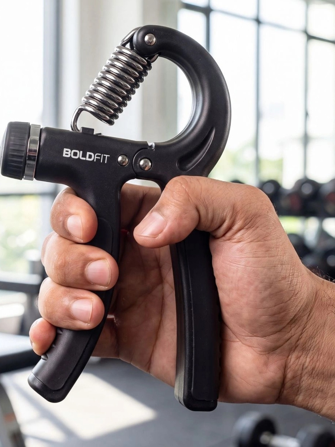 BOLDFIT Adjustable Hand Grip Forearm Hand Gripper
