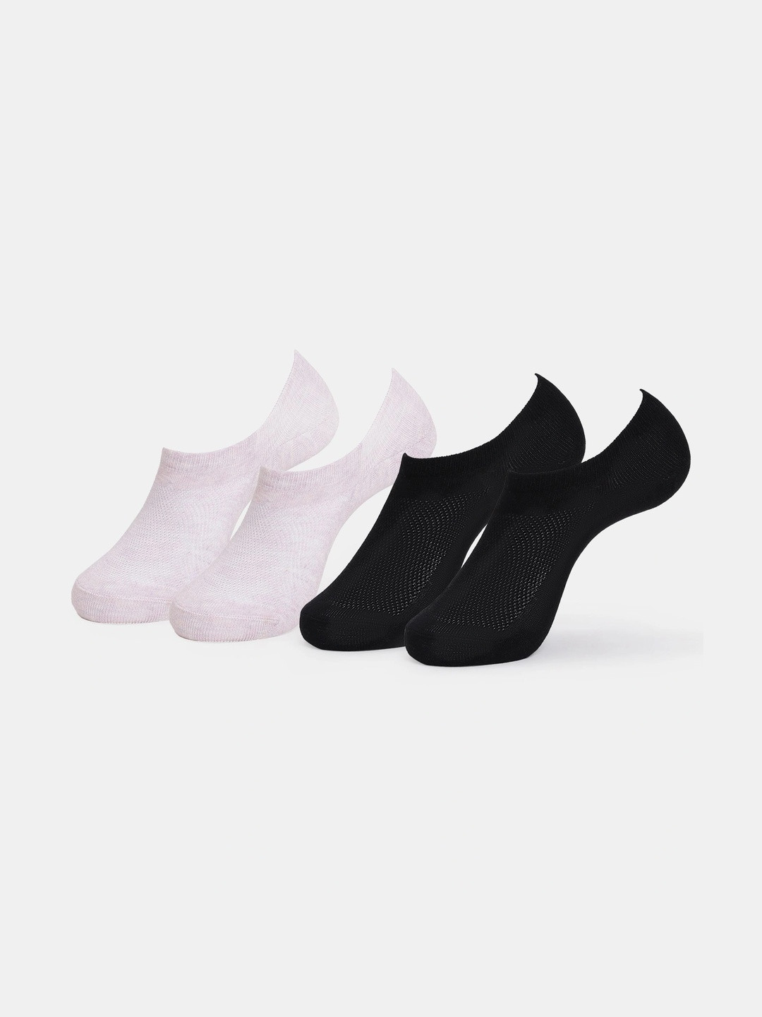 Jockey Pack of 2 Compact Cotton Stretch No Show Socks with StayFresh Treatment - 7486