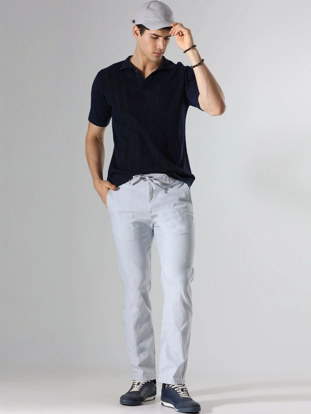 Bellaciao Clothing Co. Relaxed Fit Linen Casual Trousers