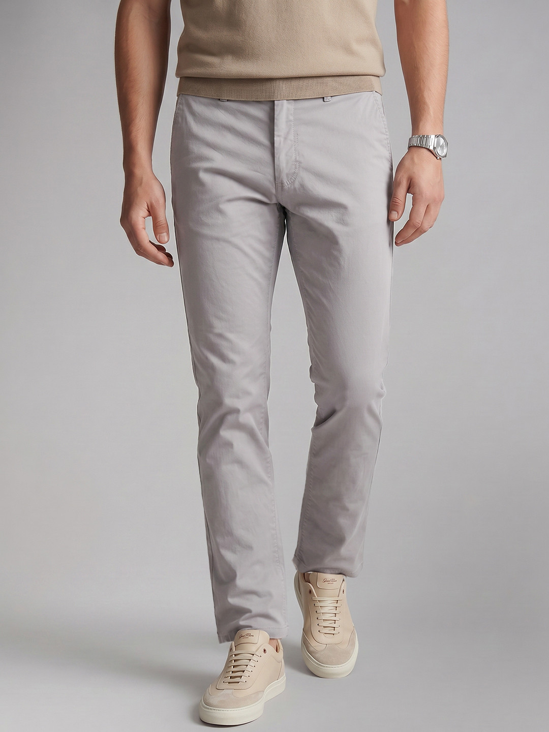 Van Heusen Men Cotton Trousers
