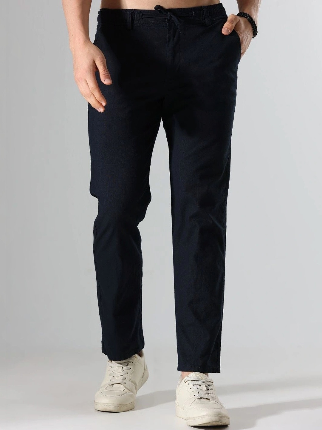 Bellaciao Clothing Co. Relaxed Fit Linen Casual Trousers