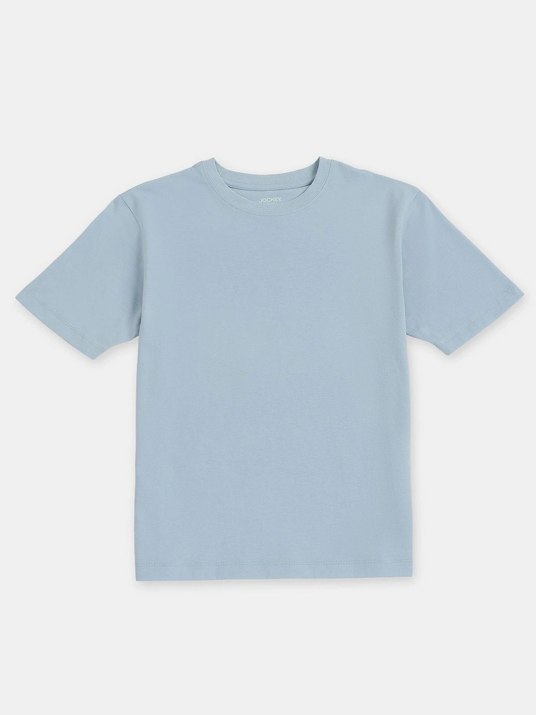 Jockey Girl's Super Combed Cotton Solid Short Sleeve T-Shirt - RG02