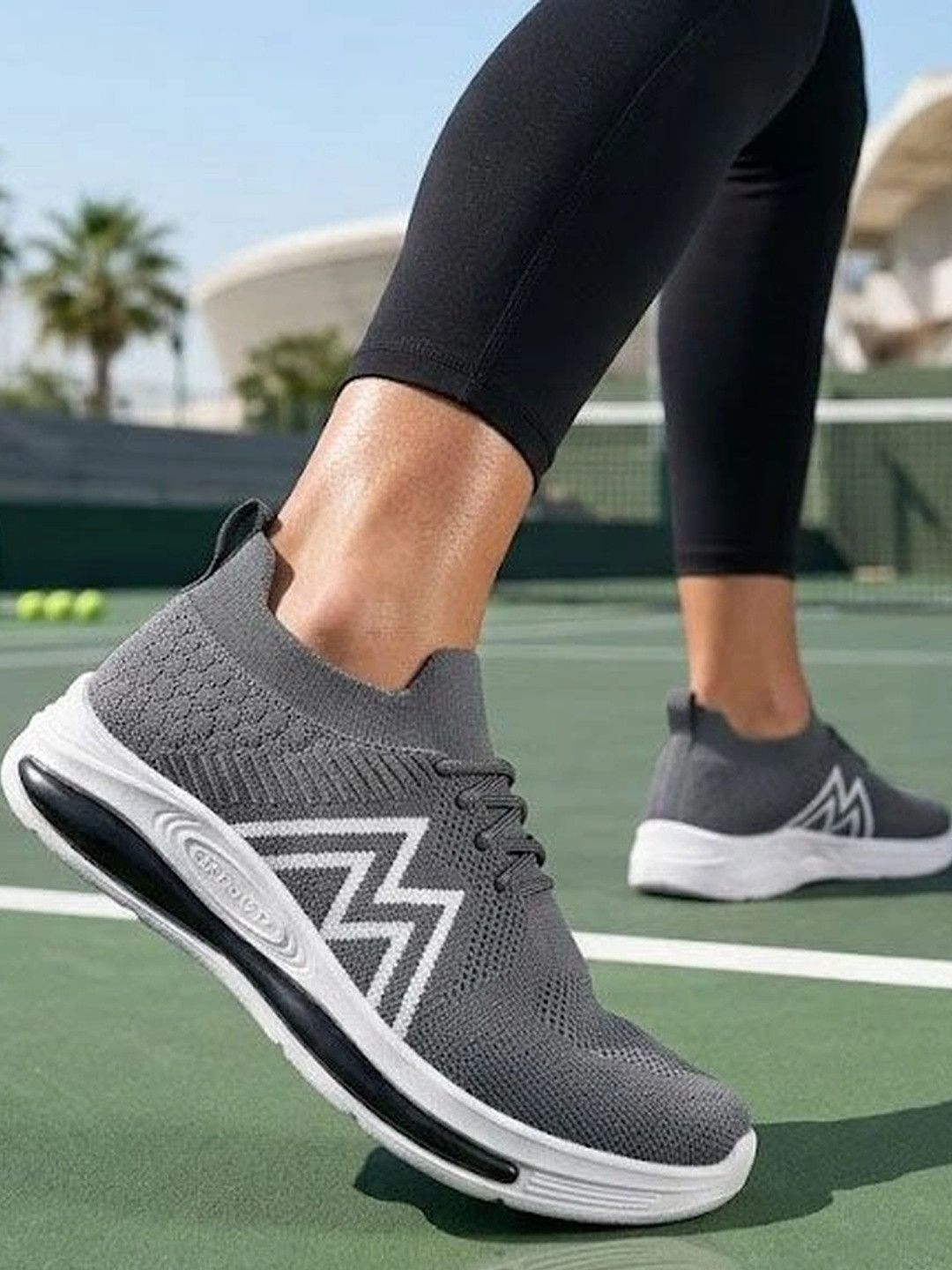 Hsquare Women Mesh Walking Shoes