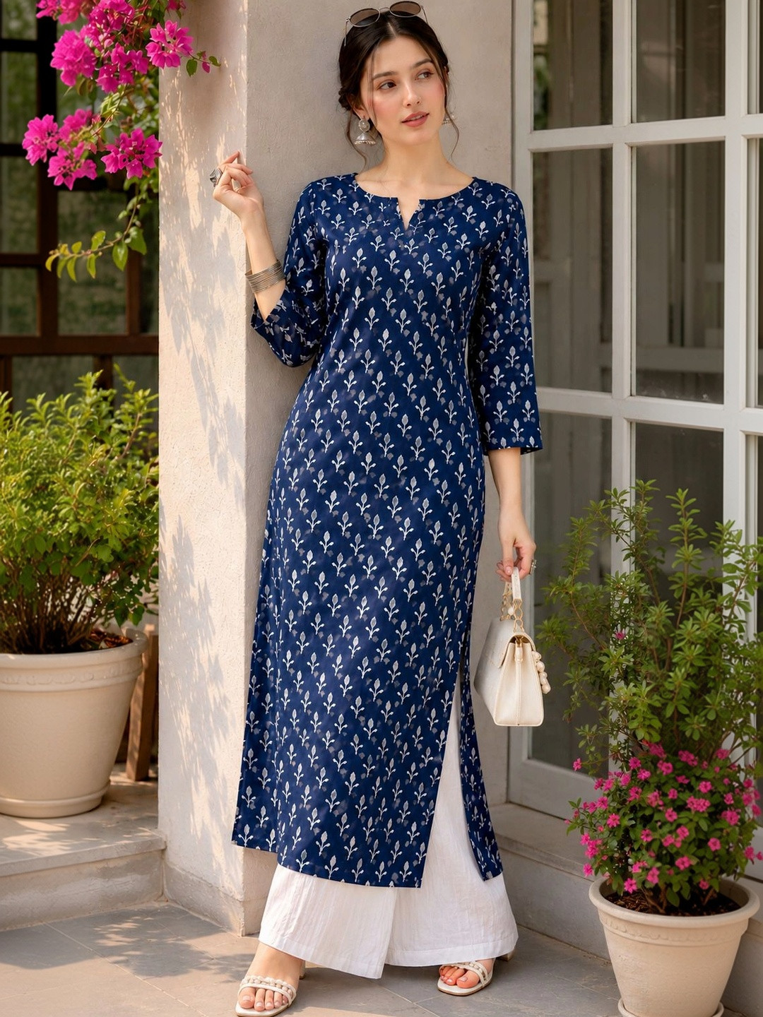 Fyunl Women Ethnic Motifs Printed Kurta