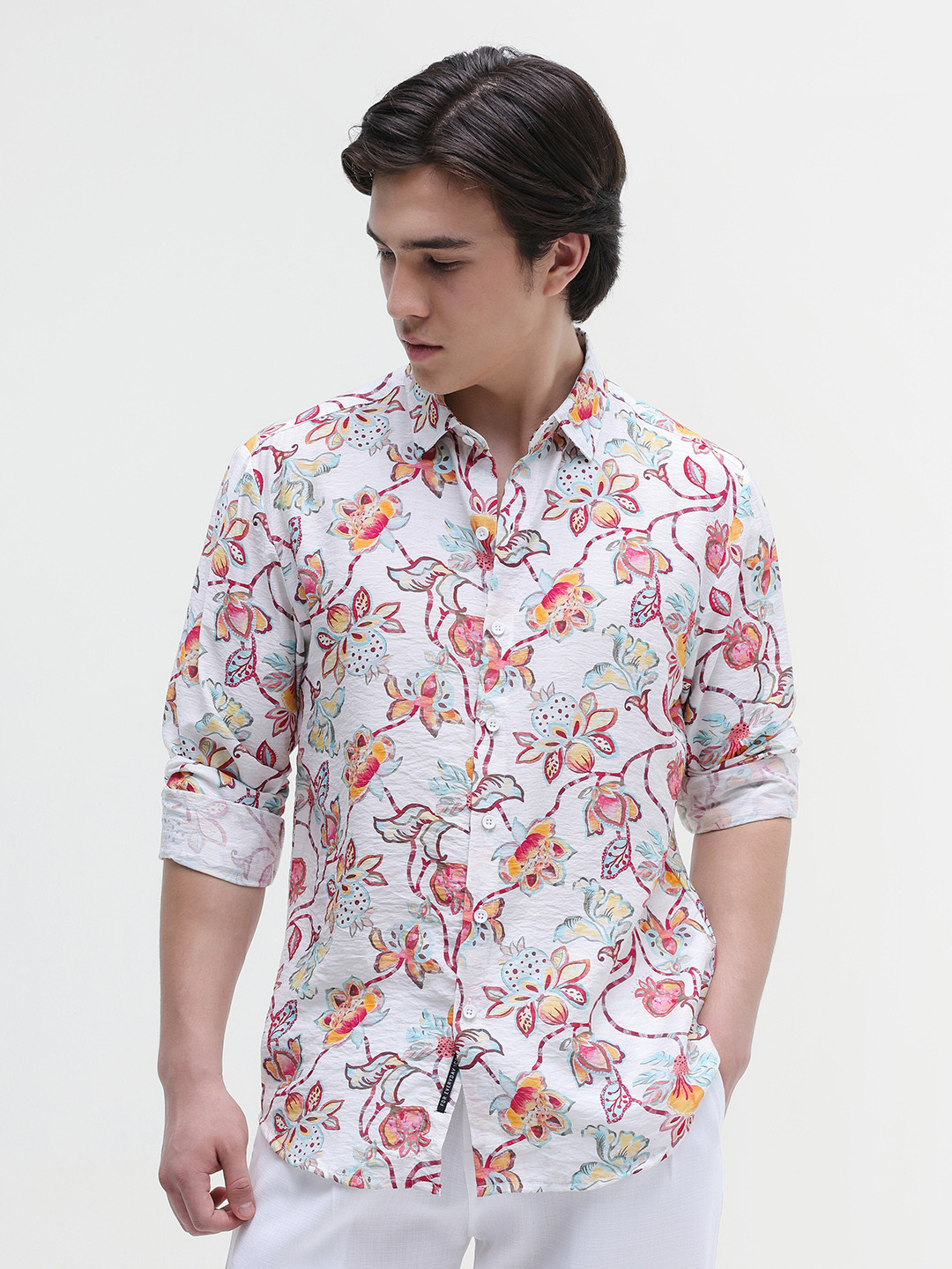 CAHOOT Men's All Over Print Regular Fit Shirt