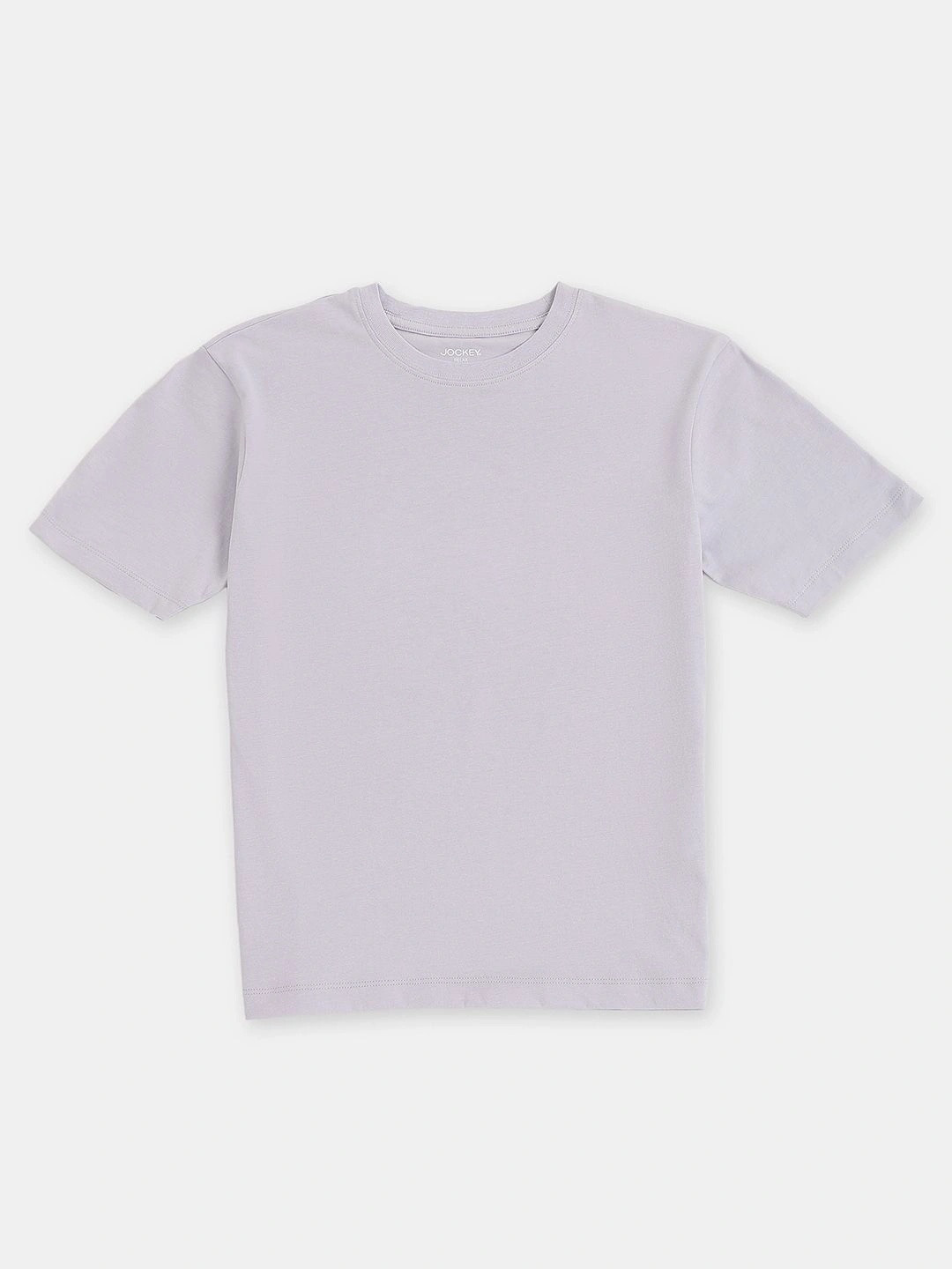 Jockey Girl's Super Combed Cotton Solid Short Sleeve T-Shirt - RG02