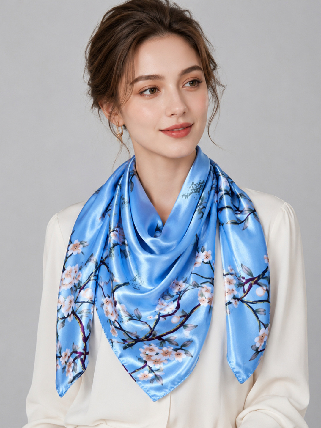 QUECY Women Printed Scarf