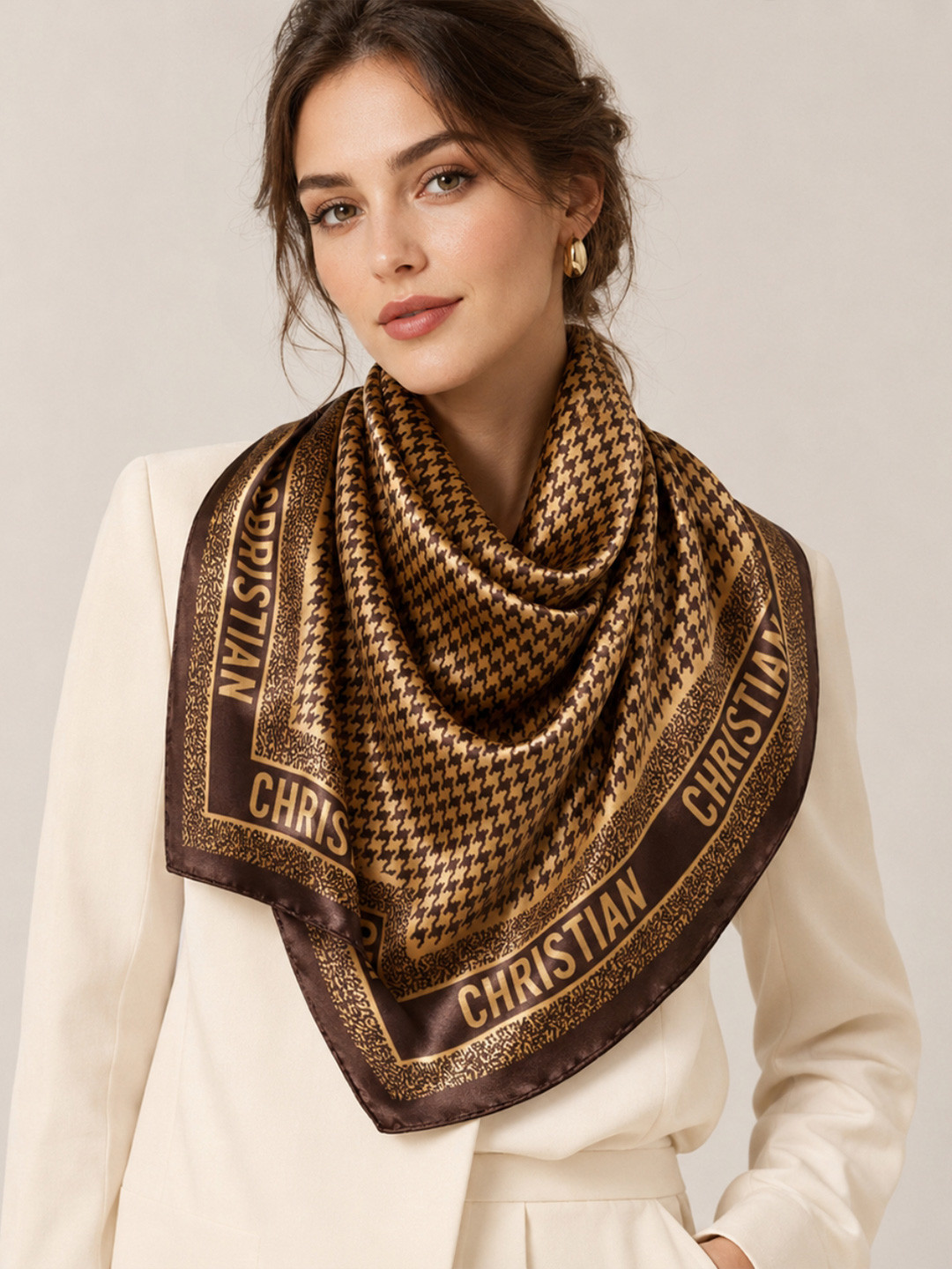 QUECY Women Printed Scarf