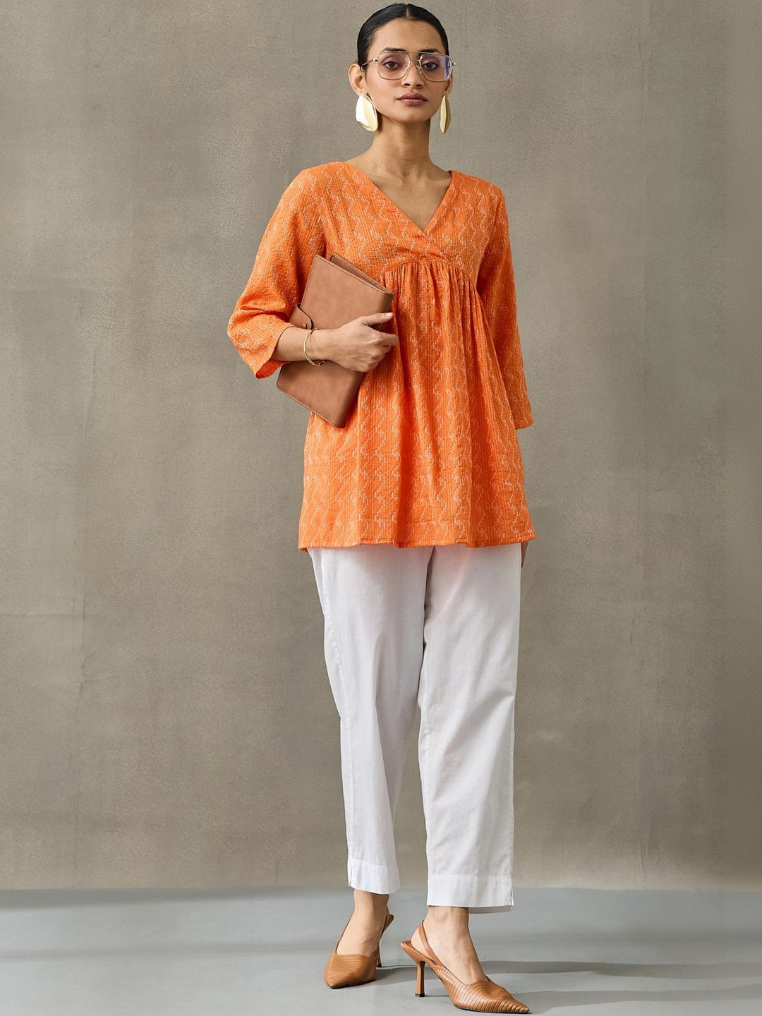 Navibhu Structured Tunic