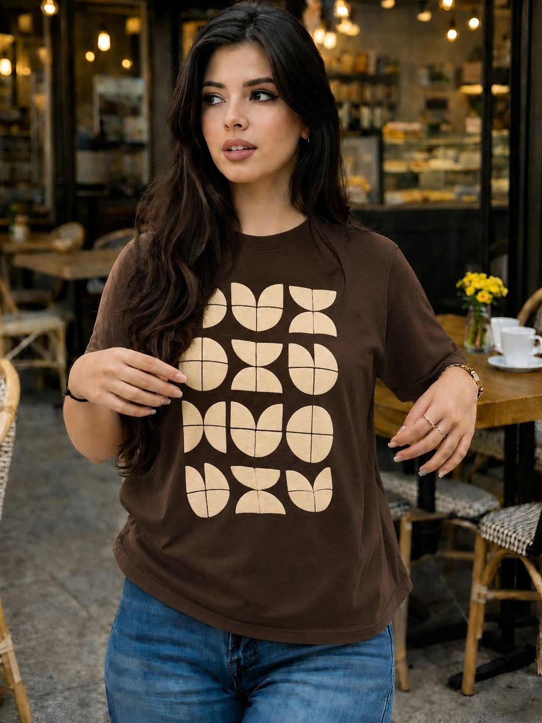 CORSICA Women Printed T-shirt