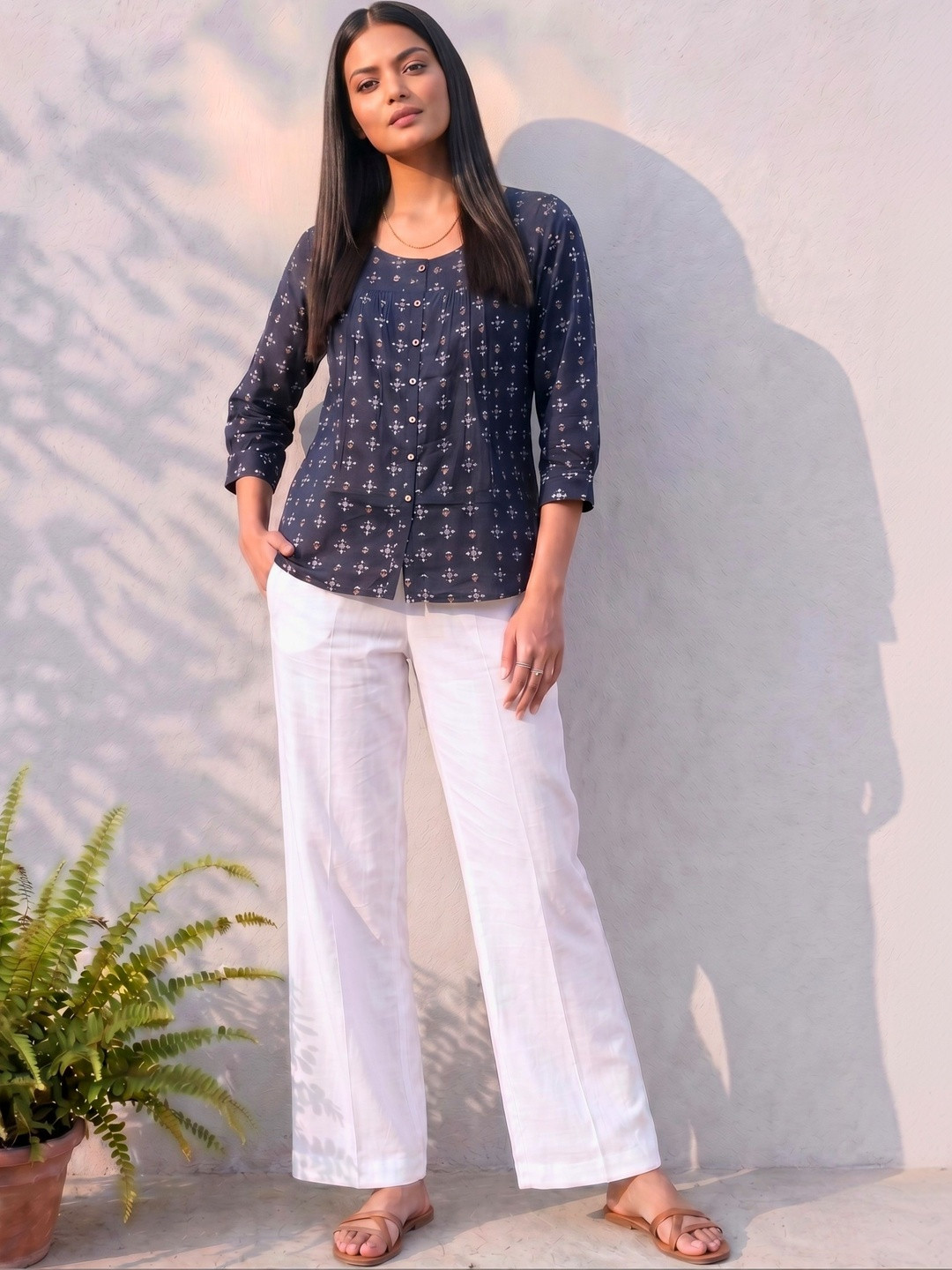 Rangita Ethnic Motifs Printed Kurti
