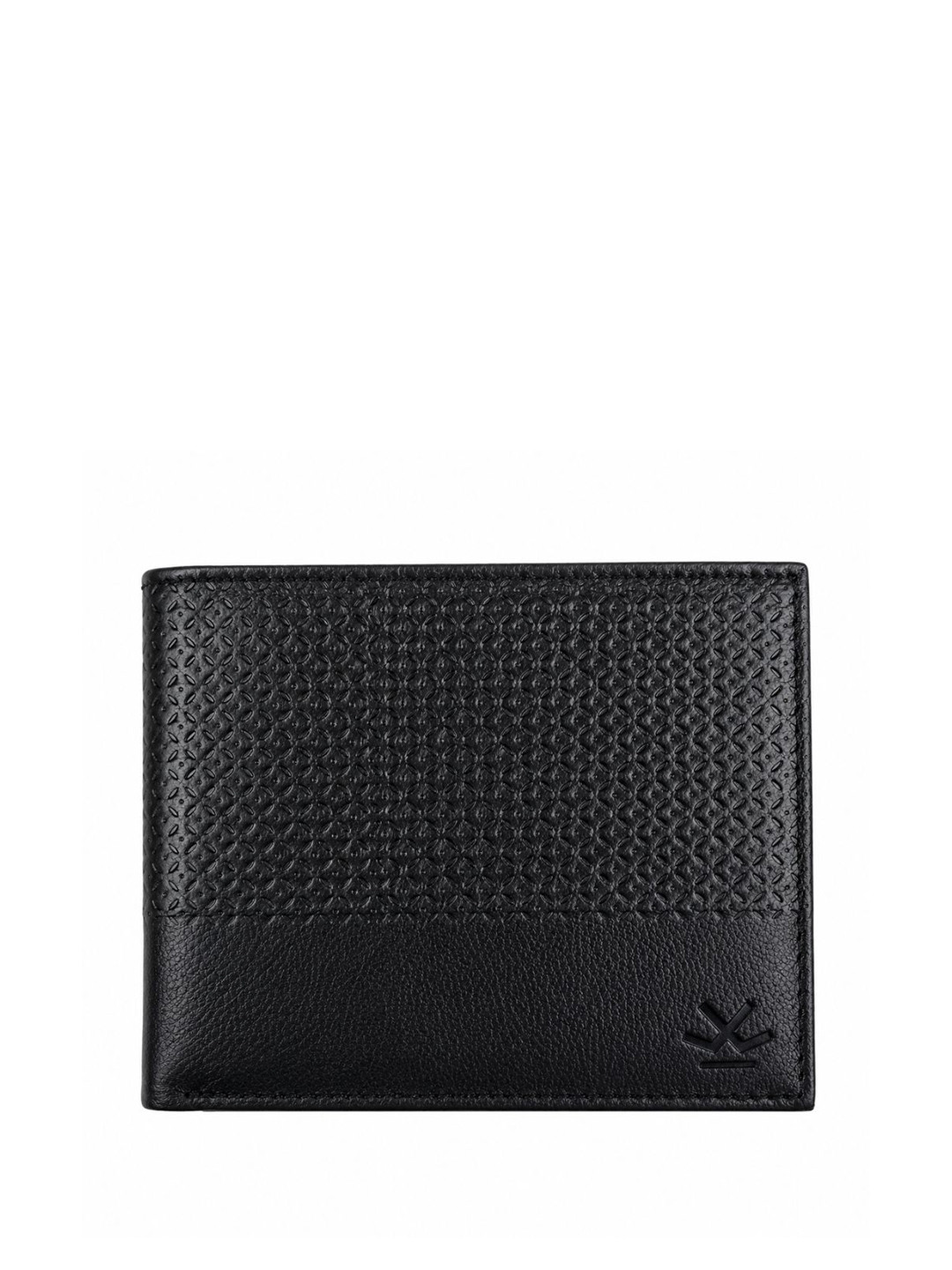 WROGN Men Textured Leather Two Fold Wallet